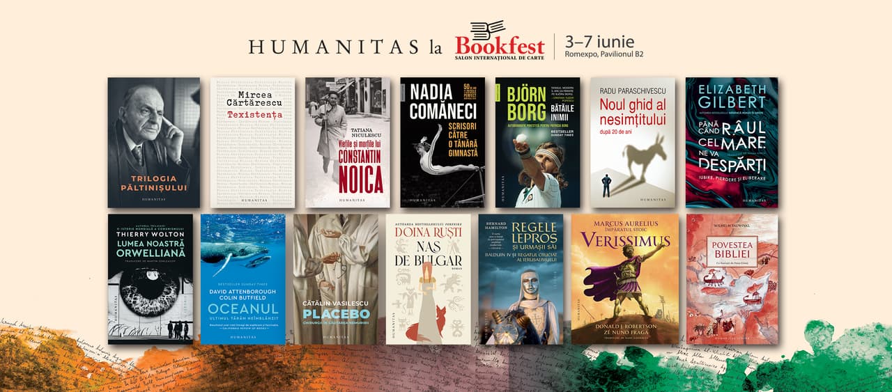 Noutăți editoriale • Editura Humanitas • Bookfest 2026