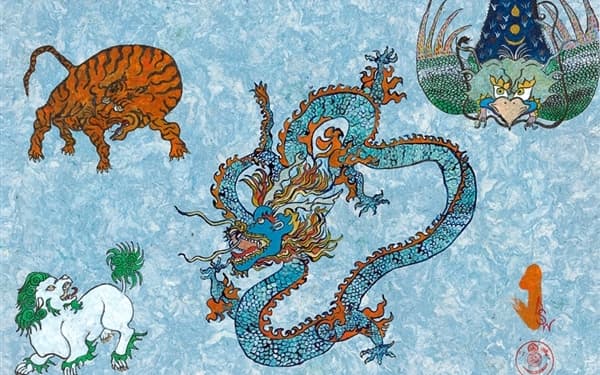 Mythical beasts around the world