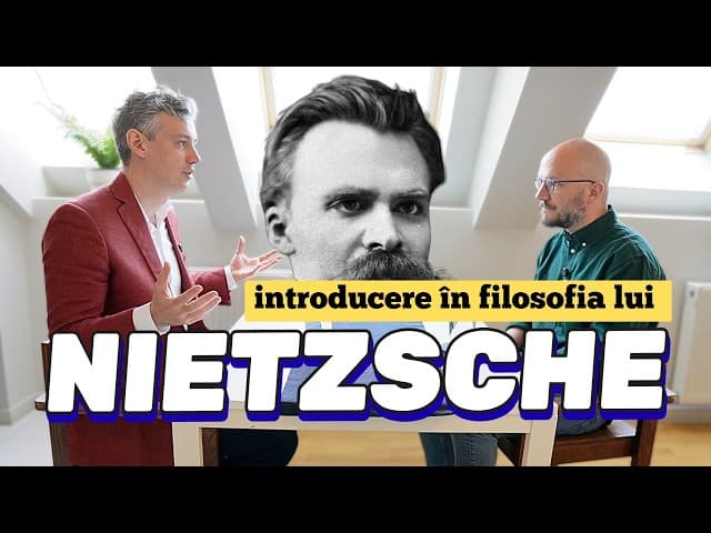 Nietzsche, în ordinea firească, după Octav și Răzvan