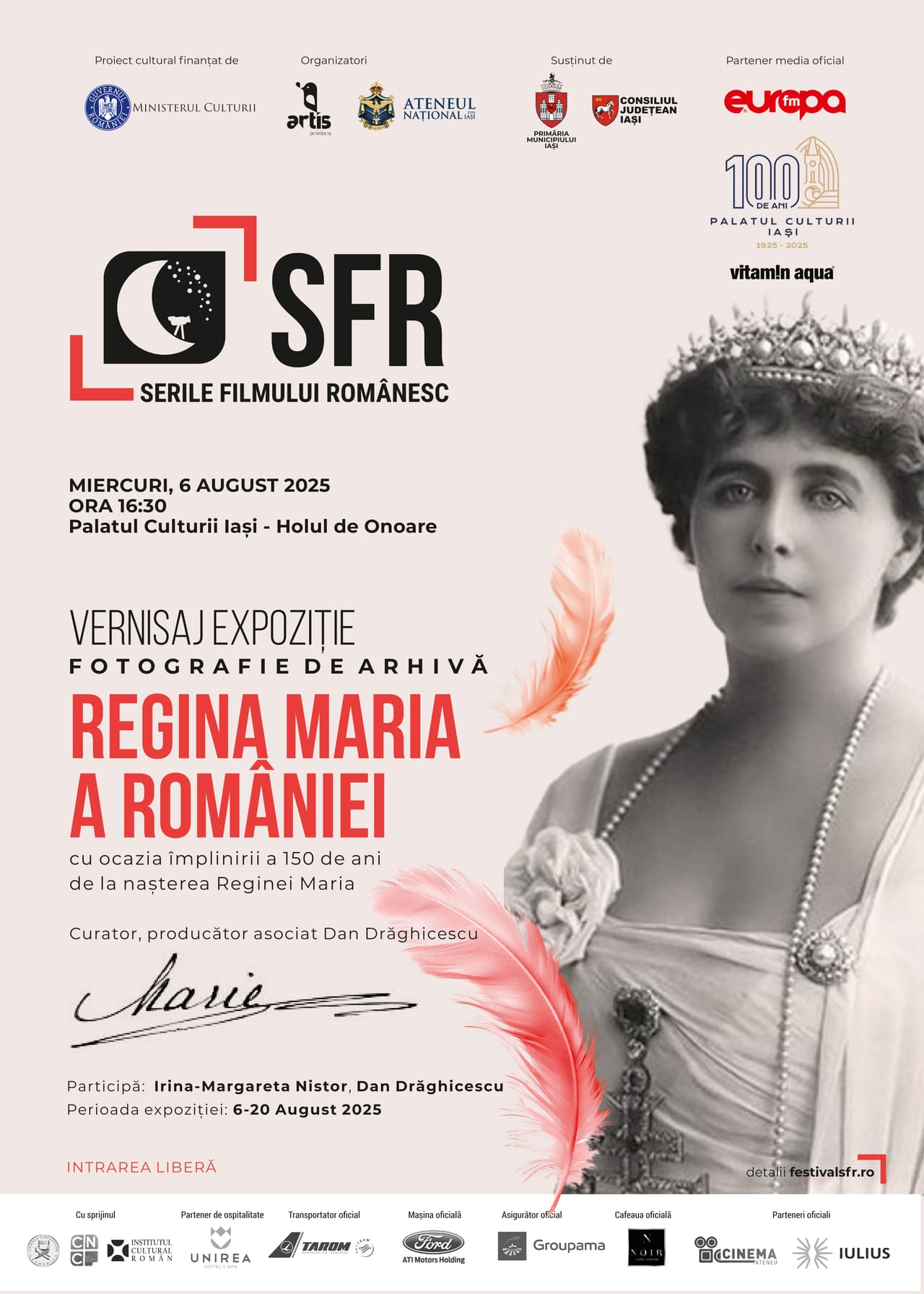 Vernisajul expoziției: Fotografie de arhivă “Regina Maria a României”