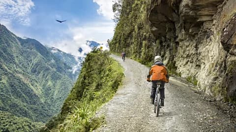 Drumul North Yungas, Bolivia